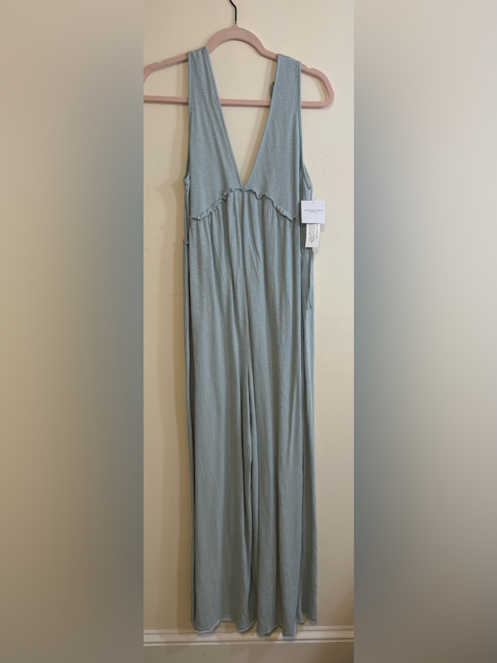 NWT - American Eagle Sunchaser Knit V-Neck Jumpsuit